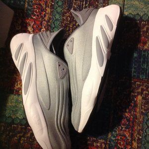 Adidas Men's Adifom SLTN Gray & White Sneakers - 11.5 - New in Box